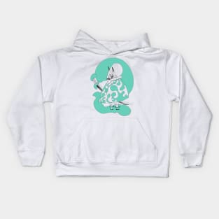 Samurai goat Kids Hoodie